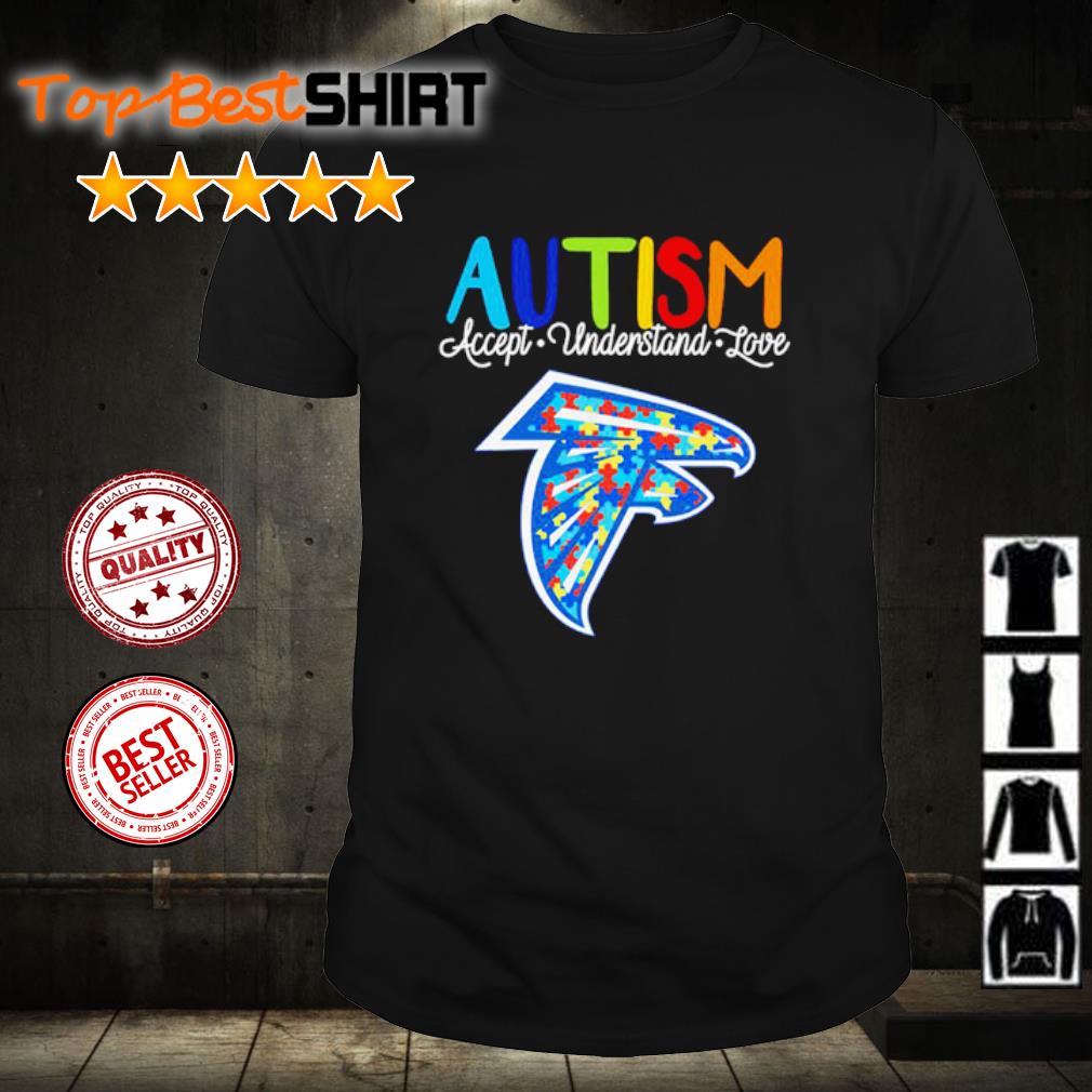 SALE Atlanta Falcons Autism Accept Understand Love 2023 Classic T-Shirt -  Beetrendstore Store