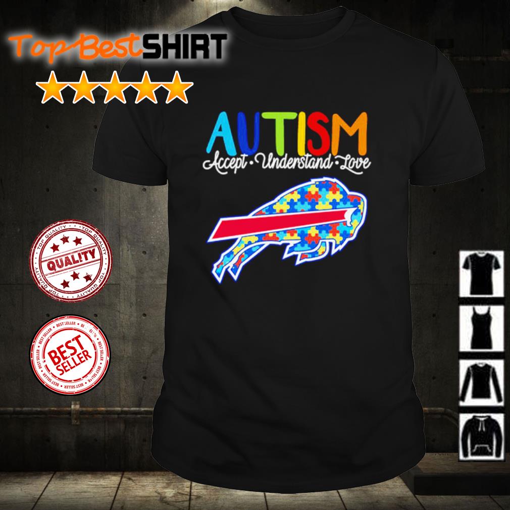 Buffalo Bills Crucial Catch Intercept Autism T-shirt - REVER LAVIE