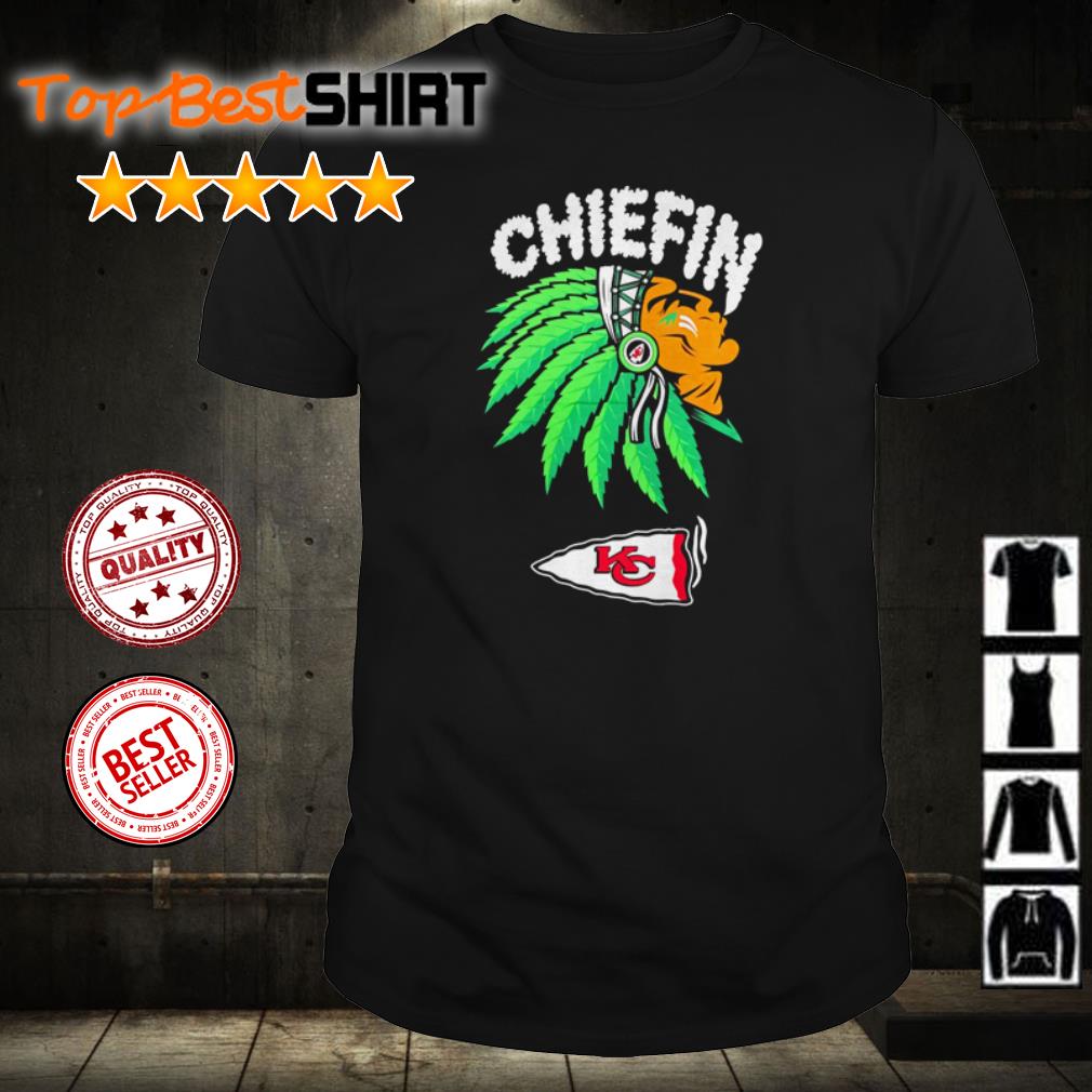 Chiefin Smoke Weed Native American T-Shirt