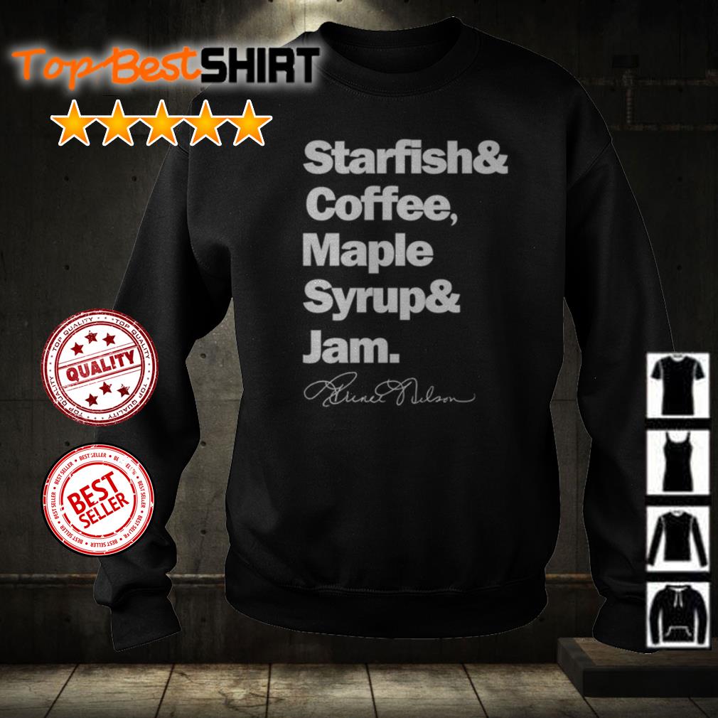 prince starfish and coffee t shirt