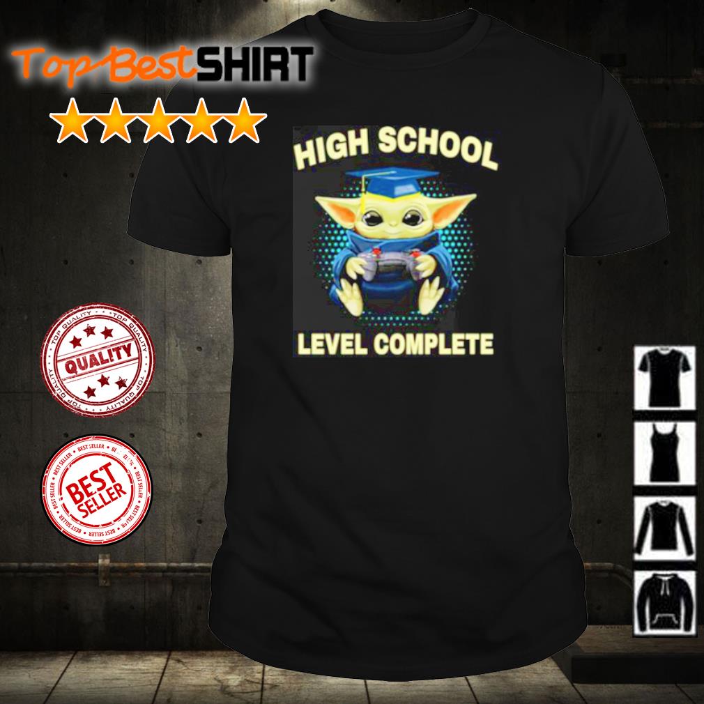 Baby Yoda High School Level Complete Shirt Hoodie And Sweater