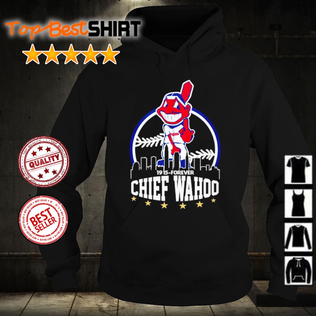 Cleveland Indians middle finger 1915 to forever Chief wahoo shirt