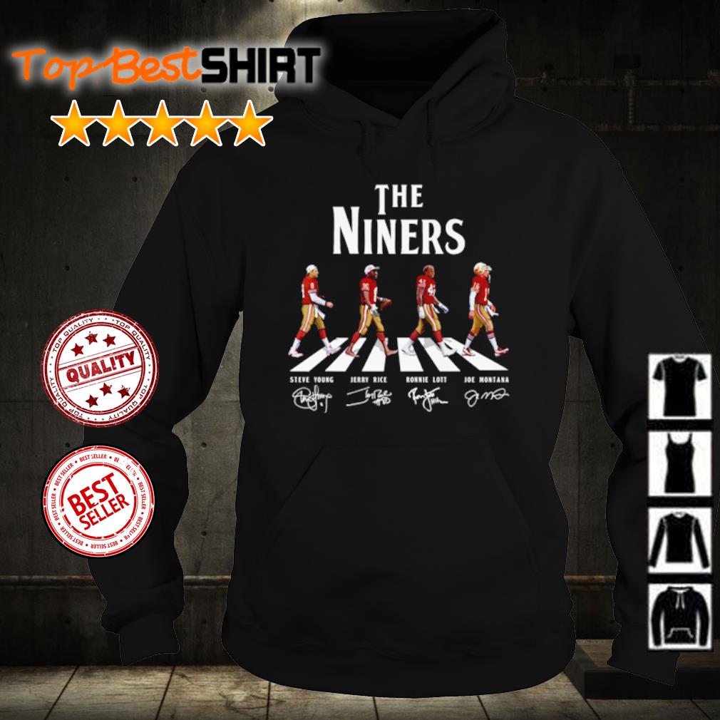 San Francisco 49ers The Niners Abbey Road signatures shirt, hoodie