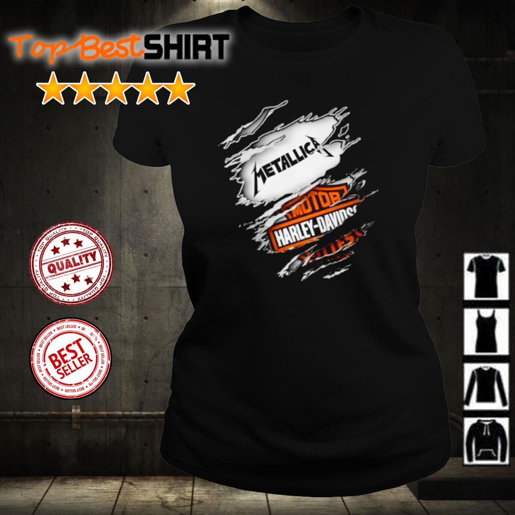 metallica harley davidson shirt