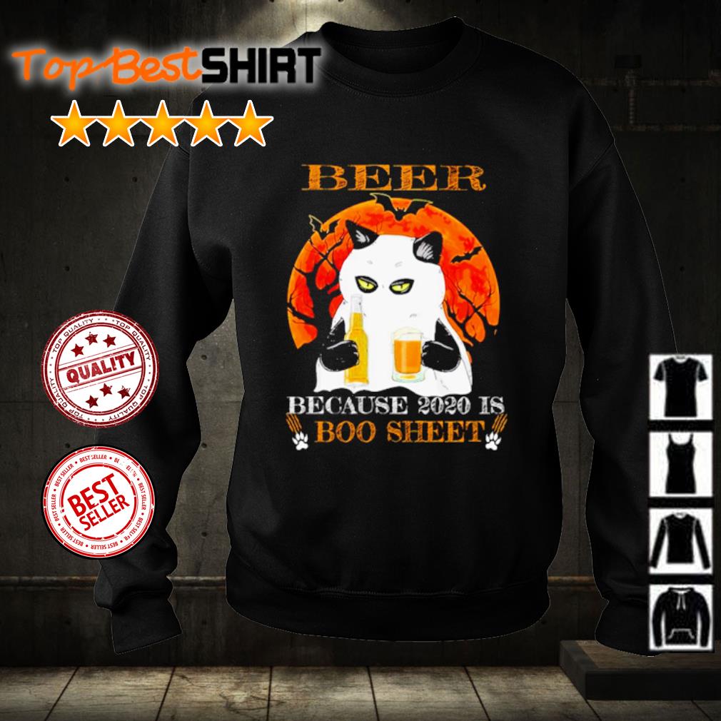  Black cat beer  because 2022 is boo sheet shirt hoodie and 