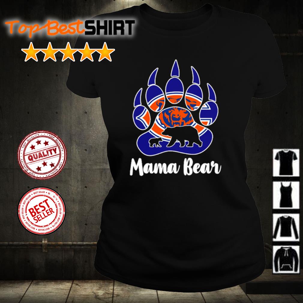 Chicago Bears Mama bear shirt, hoodie and sweater