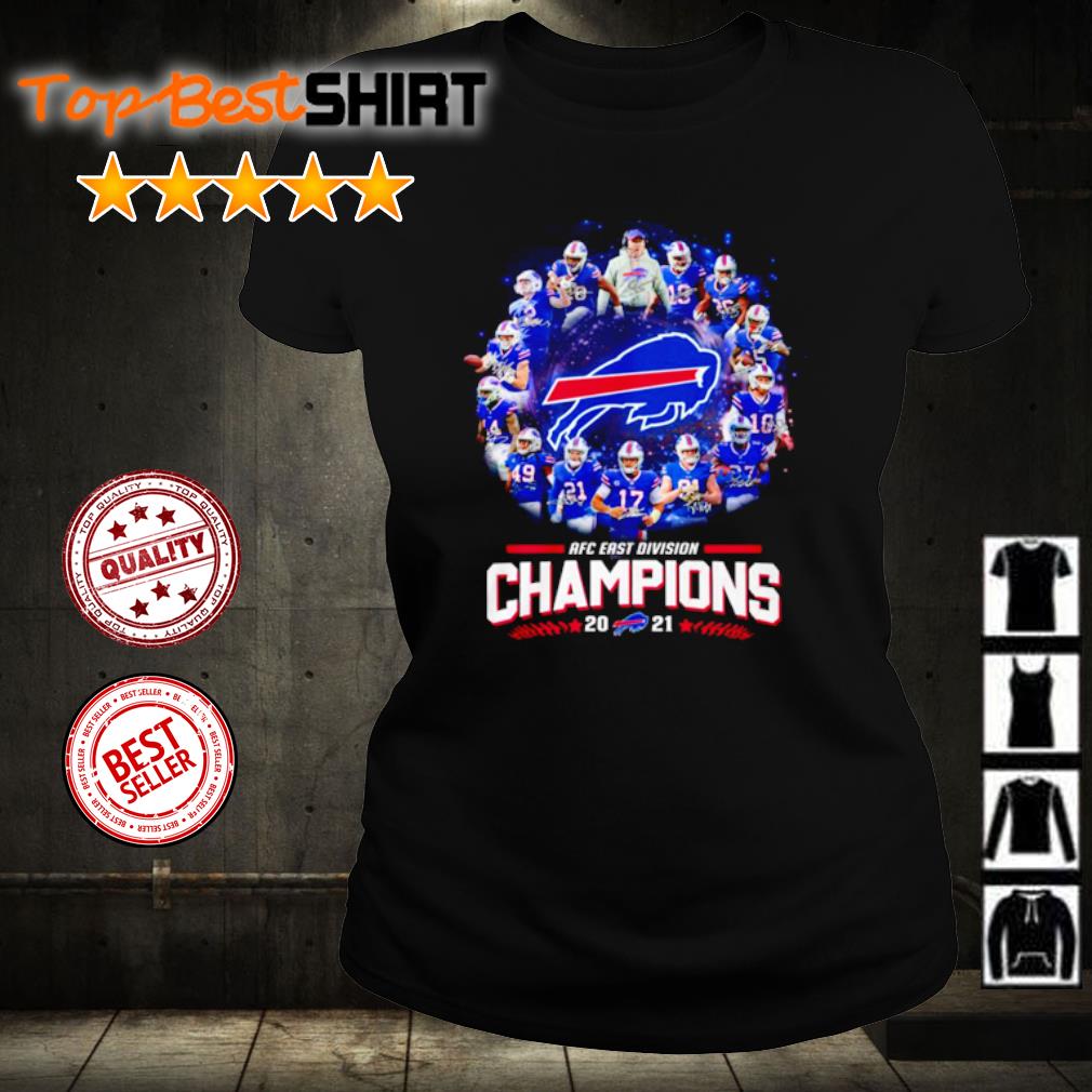 Buffalo Bills AFC East Division Champions 2021 tshirt |