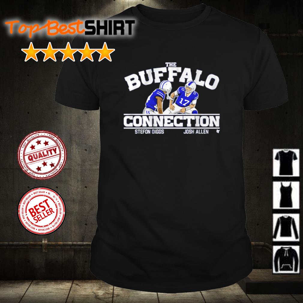 Official josh allen and stefon diggs buffalo connection shirt, hoodie,  sweater, long sleeve and tank top